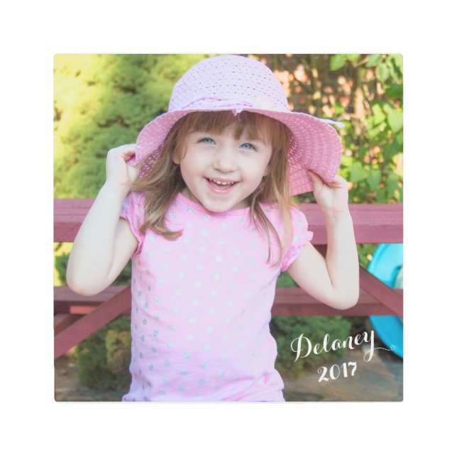 Fotografía de arte de la pared metalizado (Anverso)