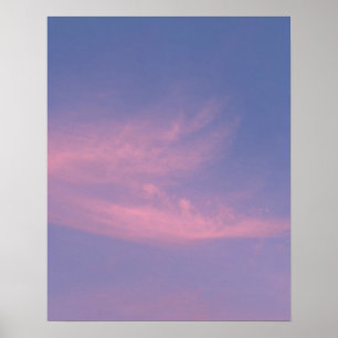 Fotografía de Arte fino de Nubes Etéreas Rosa Crep