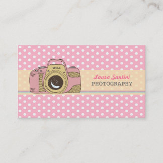 Fotografía de cámara retro Tarjetas de visita Polk