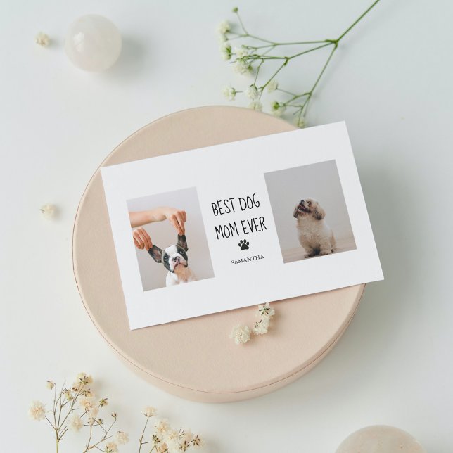 Fotografía de Collage moderna mejor perro de mamá  (Subido por el creador)