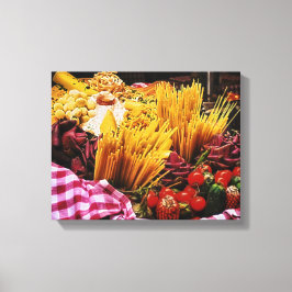 Fotografía de comida italiana, decoración en la pa