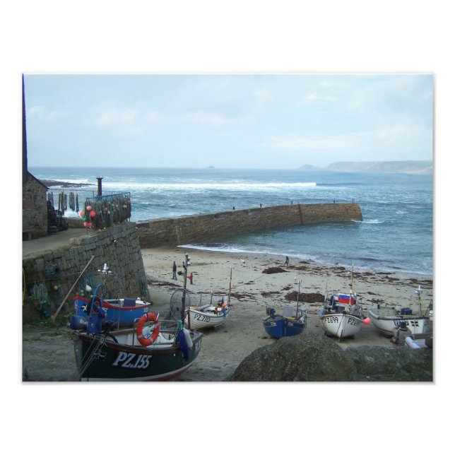 Fotografía de Cornwall para barcos pesqueros (Frente)
