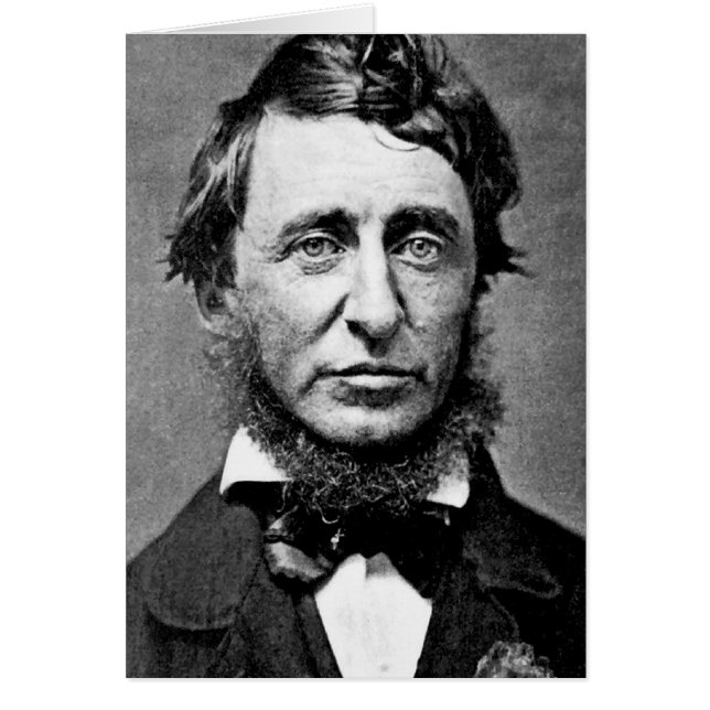 Fotografía de Henry David Thoreau (Frente)