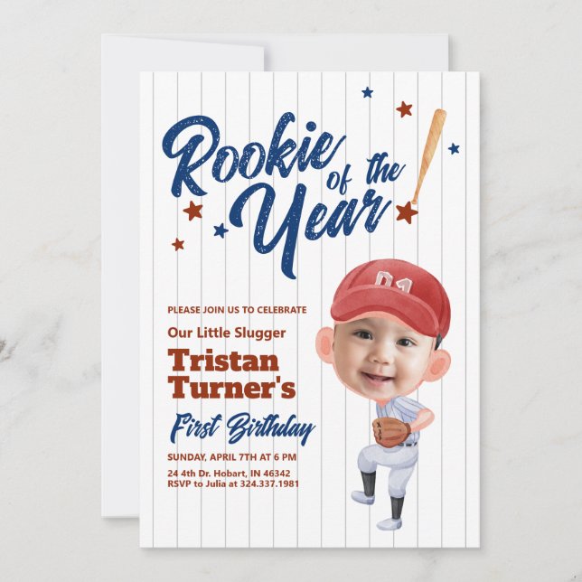 Fotografía De Invitación A La Noche Del Año (Anverso)