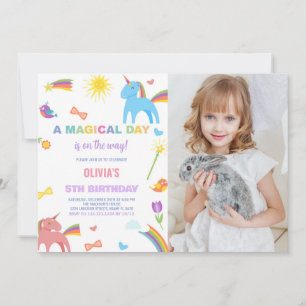 Fotografía de invitaciones de cumpleaños de Colore