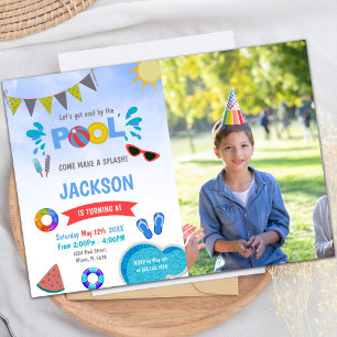Fotografía de invitaciones de cumpleaños de la pis