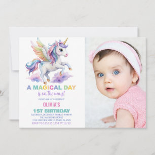 Fotografía de invitaciones de cumpleaños de Purple