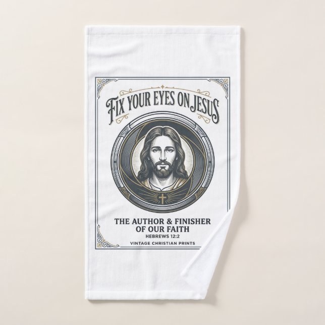 Fotografía de Jesús Mamá Fotógrafa Familiar Vintag (Toalla de mano)
