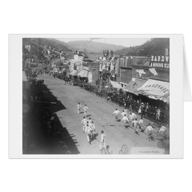 Fotografía de la carrera de equipo de Hub y Hub Ho (Anverso (Horizontal))