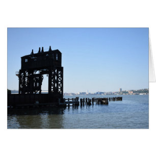 Fotografía de la ciudad neoyorquina de NYC del río