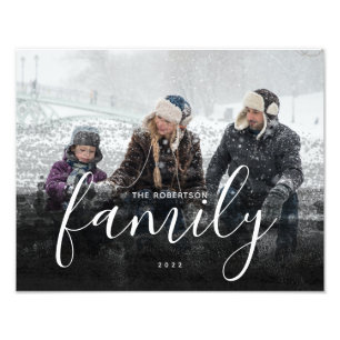 Fotografía de la familia personalizado Resumen Neg