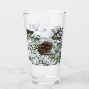 Fotografía de la naturaleza de la nieve de Pine Co