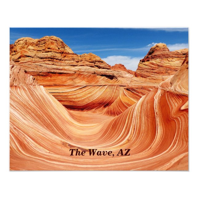 Fotografía de la ola, Arizona, AZ (Frente)