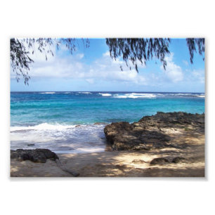 Fotografía de la playa de Hawaii