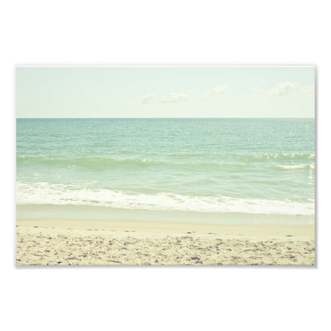 Fotografía de la playa del Pastel Verde de Mint (Frente)