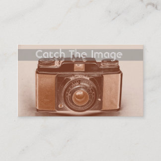 Fotografía de la tarjeta de visita de la cámara de
