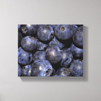 Fotografía de lienzo envuelto -"Blueberries"