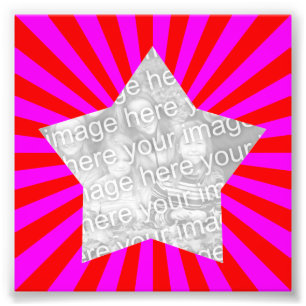 Fotografía de marco de arranque de magenta rojo