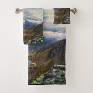 Fotografía de Montañas Alpinas Escénicas