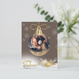 Fotografía de Ornamento de Navidad Copos de nieve 
