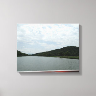 Fotografía de paisaje fluvial Impresión en lienzo