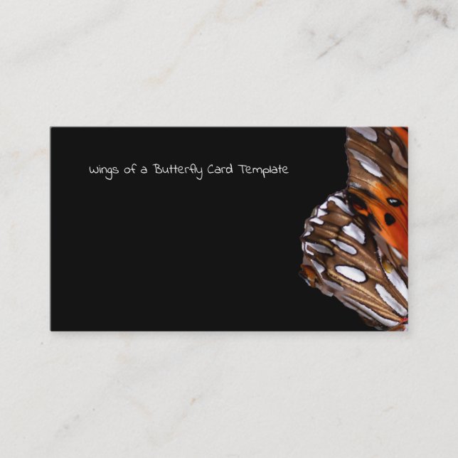 Fotografía de plantillas de tarjetas de visita de  (Anverso)