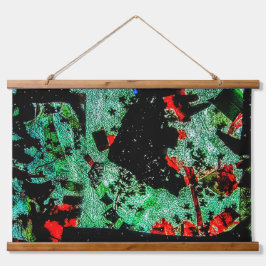 Fotografía de plástico reciclada con tapiz de pare