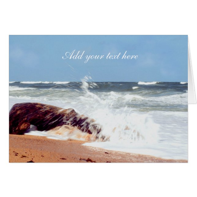 Fotografía de playa - Log (Anverso (Horizontal))