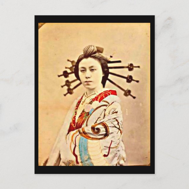 Fotografía de postales de época-Felice Beato 8 (Anverso)