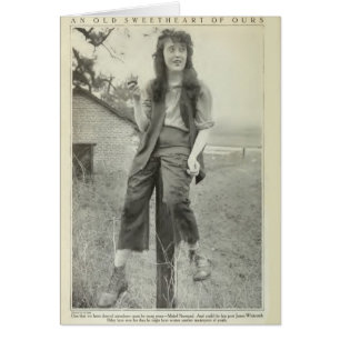 Fotografía de producción de Mabel Normand 1917