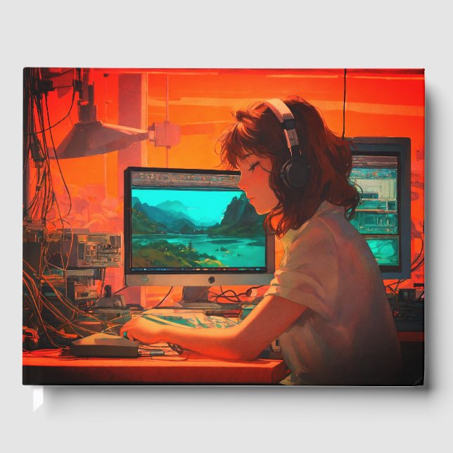 fotografía de retrato de un libro de visitas de mu (Anverso)