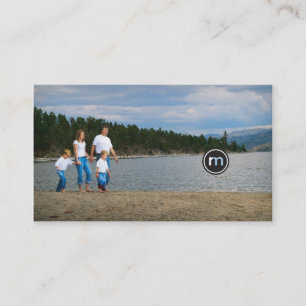 Fotografía de Rogelio Mathis, tarjeta de la