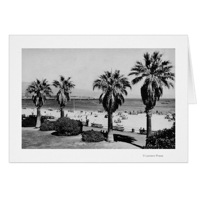 Fotografía de Santa Barbara, CA West Beach View (Anverso (Horizontal))