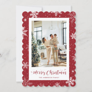 Fotografía de Snowflake en la navidad