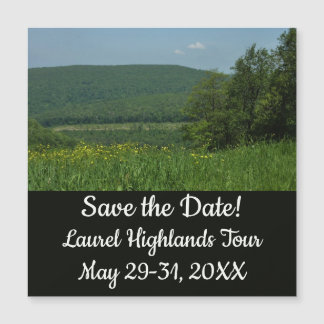 Fotografía de verano de Laurel Highlands Pennsylva