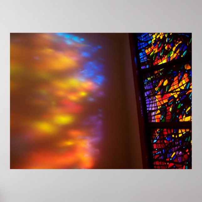 Fotografía De Vidrio Manchado El Arte De La Ventan (Frente)