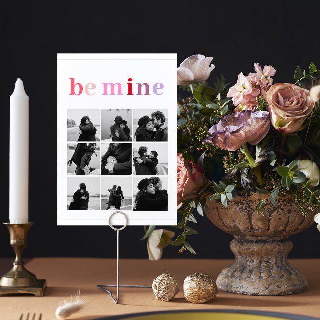 Fotografía del Collage | Colorful Be Mine Valentin (Subido por el creador)