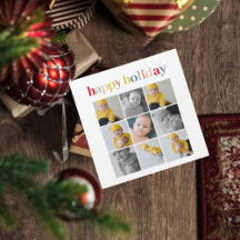 Fotografía del Collage | Coloridas vacaciones feli