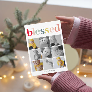 Fotografía del Collage   Feliz feriado colorido be