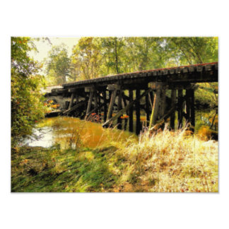 Fotografía del ferrocarril de otoño