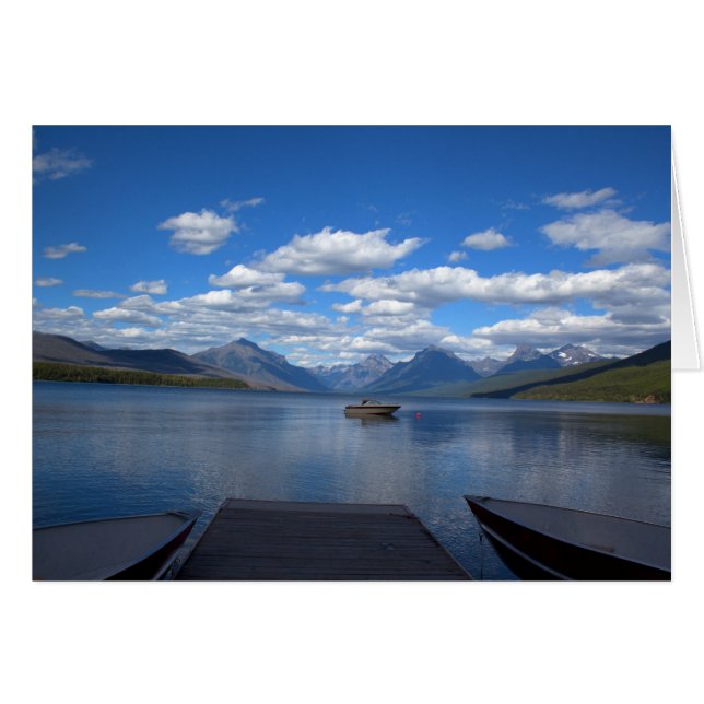 Fotografía del Parque Nacional Glaciar. (Anverso (Horizontal))