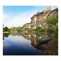 Fotografía del río Beynac-et-Cazenac y Dordogne