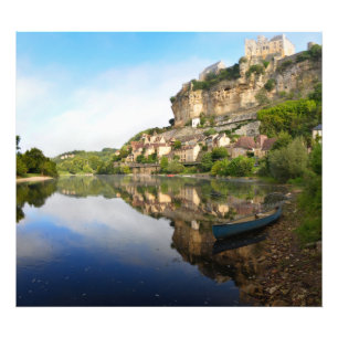 Fotografía del río Beynac-et-Cazenac y Dordogne