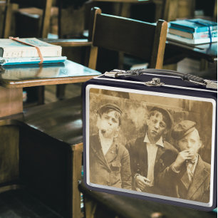 Fotografía del vintage de fumar de los muchachos
