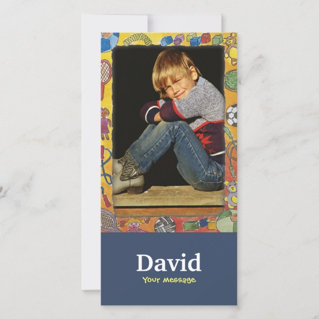 Fotografía divertida - Tarjeta fotográfica (Anverso)