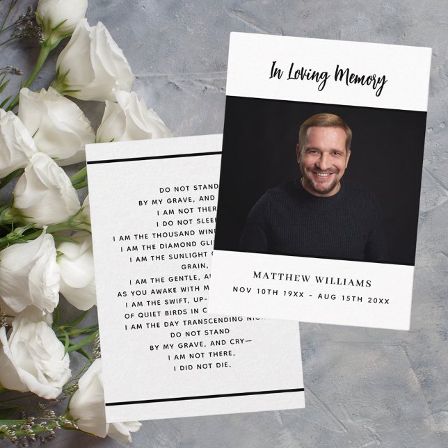 Fotografía en blanco negro, simple tarjeta de orac (Subido por el creador)