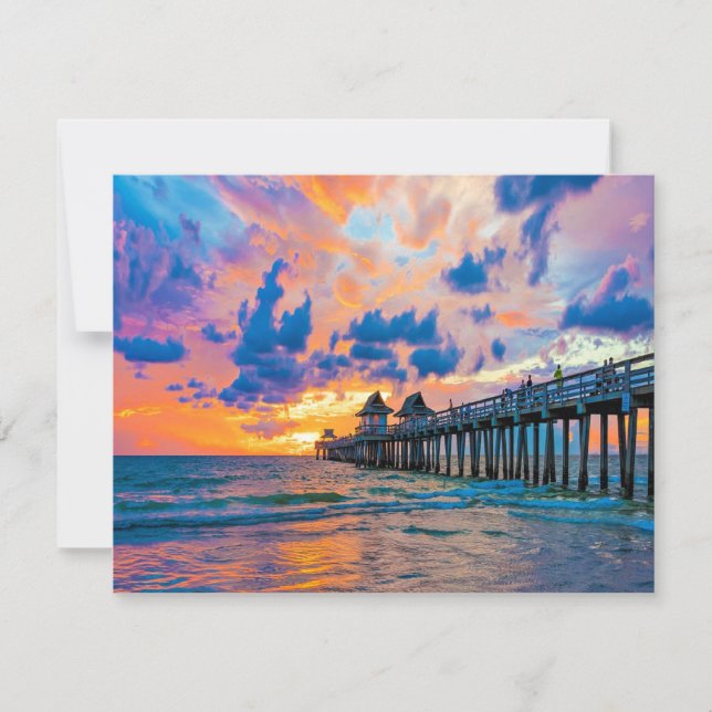Fotografía escénica de Nápoles, Florida (Anverso)