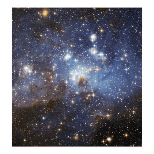 fotografía espacial de la guardería estelar LH 95