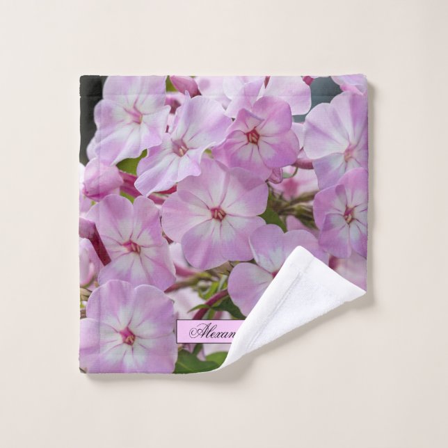 Fotografía Floral Rosa Phlox (Toallita)