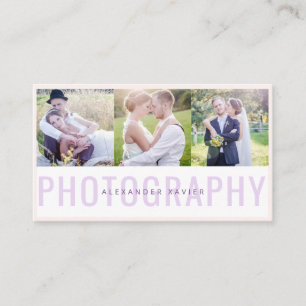 Fotografía fotográfica Tarjeta de presentación